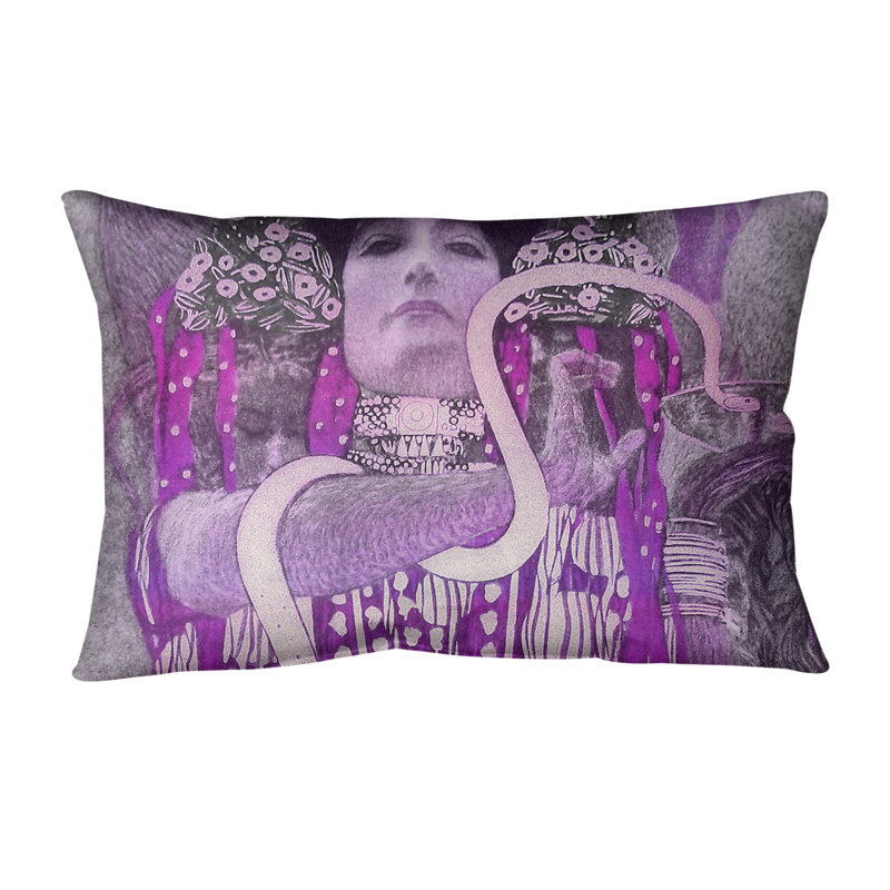 Coussin lombaire hygeia, Duvet synthétique, 14 po x 10 po, Rose