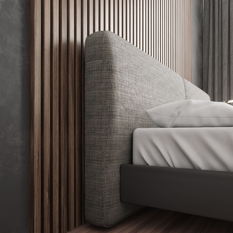 Cledus Upholstered Bed, Queen