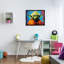 Ba-989-Floater Pop Style Sci-Fi Creature, impression sur toile par Birch & Ink-96049561-96049563