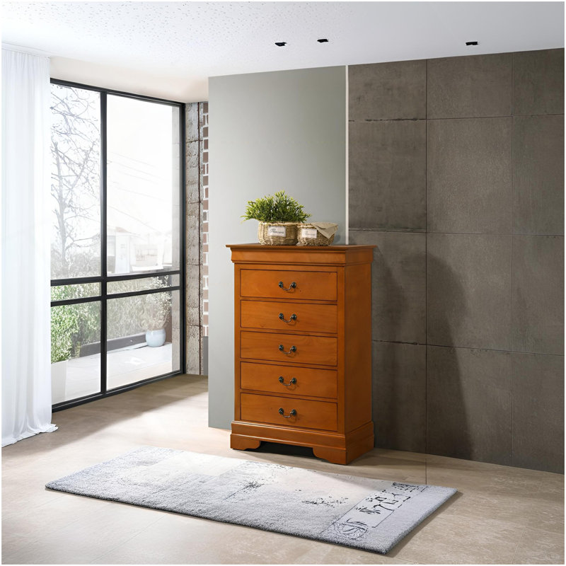 Commode Louisphillipe G02160-CH, chêne, Chêne