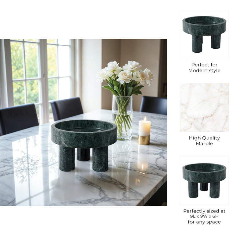 Handmade Marble Decorative Bowl