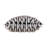 Inès Geometric Faux Fur Reversible Throw Pillow