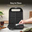 VonShef 25.4cm Belgian Waffle Maker