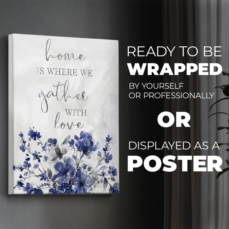 «Gather With Love», impression sur toile seulement - non encadrée, H 60 po x l 40 po