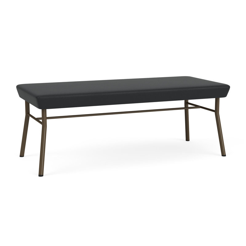 Banc en métal 2 places Chat, Bronze, Modena graphite