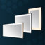 Lexington l 60 po x H 36 po x P 2,28 po, miroir lumineux à cadre mince, désembueur, éclairage à 3 températures de couleur, installation murale verticale ou horizontale-688707964-688707965
