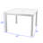 Caleob Outdoor Patio Square Dining Table-1644168898