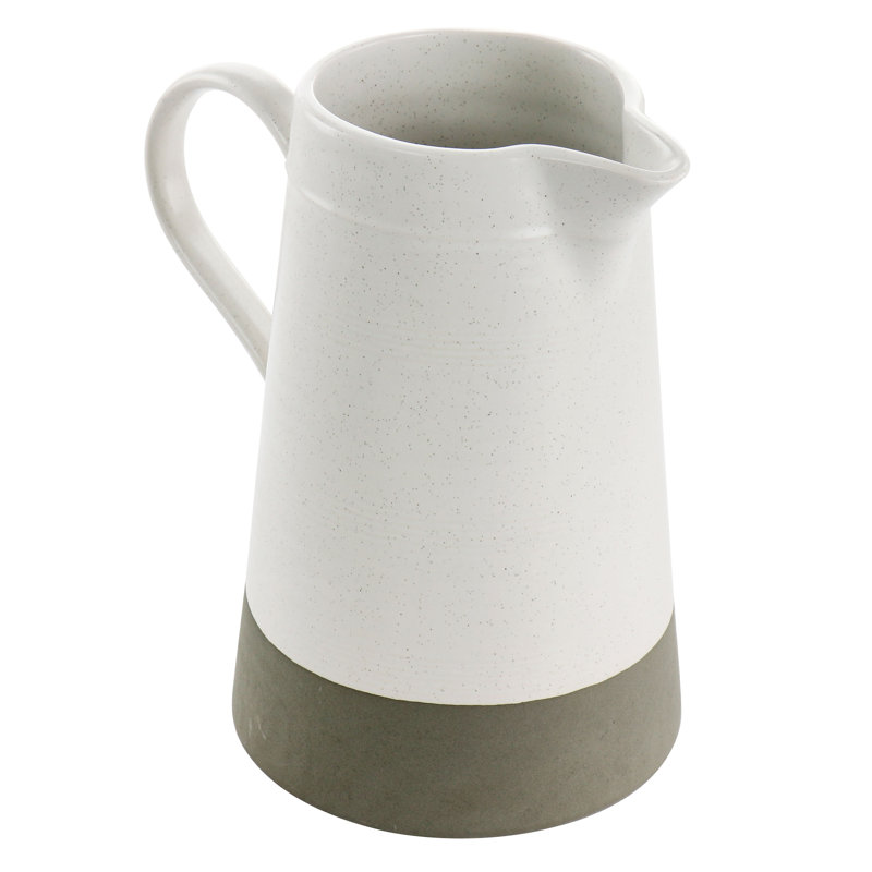 Bee and Willow Milbrook Large 60oz Serving Pitcher in Off-White