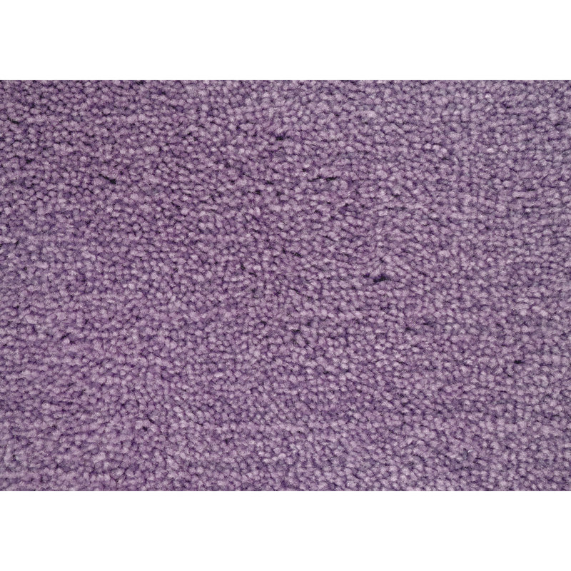 Mccluney Traditional Nylon 2 Piece Bath Rug Set with Non-Slip Backing, Purple