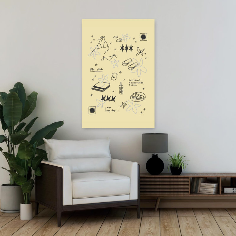 Long Summer Day Memories by Marina Alaburic - Wrapped Canvas Print, 91.44 cm H x 60.96 cm W