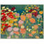 Sorbet Hued Floral Orbs Painting
