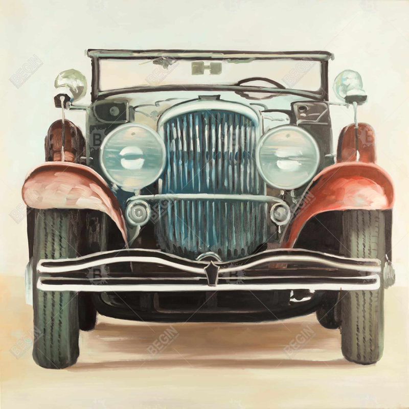 «Old 1920s Luxury Car» sur toile