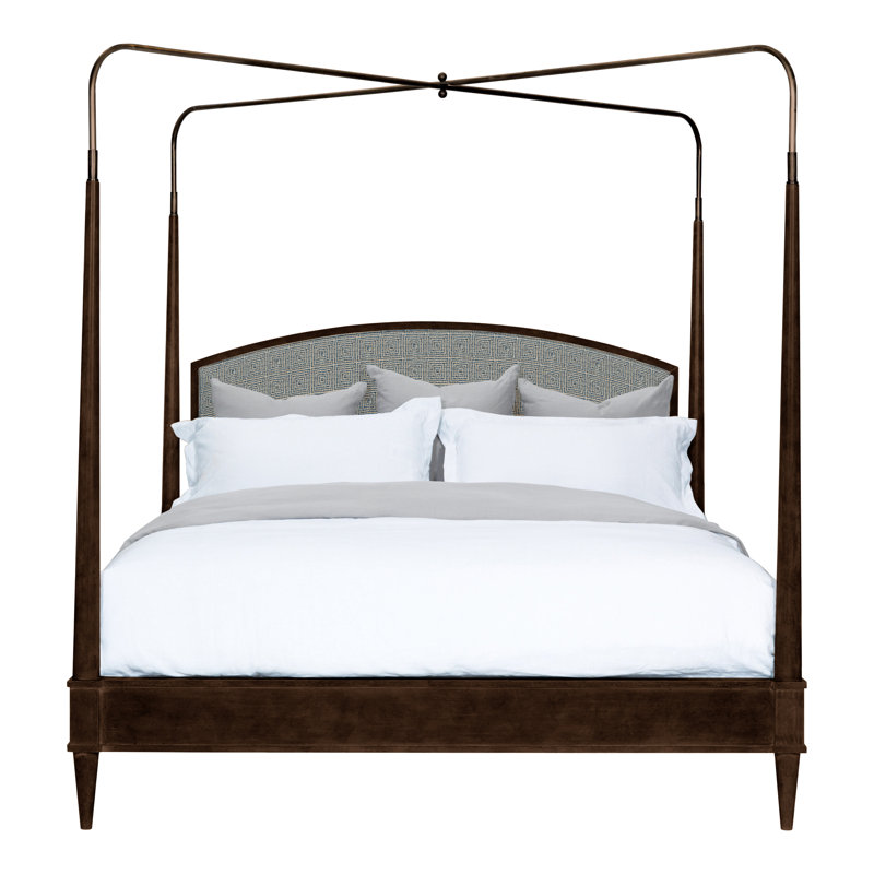Anderkit Upholstered Canopy Bed, Bennett Carolina, Navajo