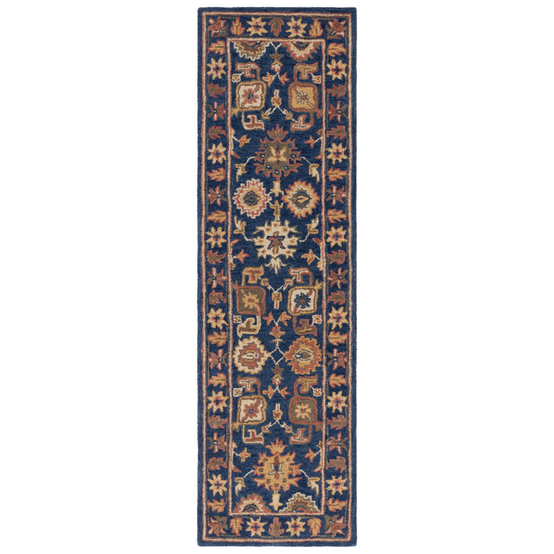 Longkesh Wool/Cotton Area Rug, Runner 2'3" x 8'