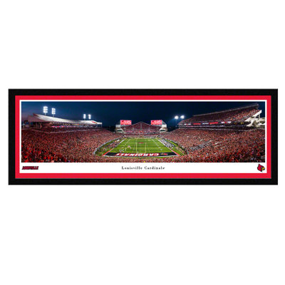 Louisville Cardinals Football End Zone " Louisville Cardinals " by James Blakeway