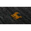 Handwoven Wool Gabbeh Uni Black Rug-1502171676