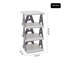 4 Pair Shoe Rack