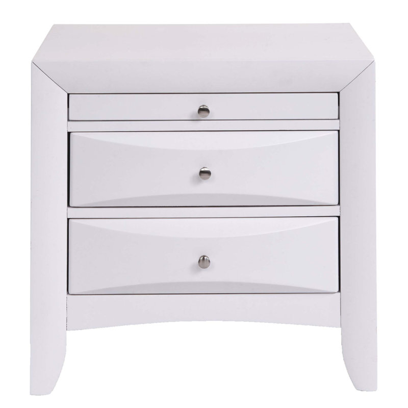 Nightstand with 2 Drawers
