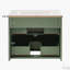 Ensemble de meuble-lavabo mural 24 po avec 2 tiroirs-106261356