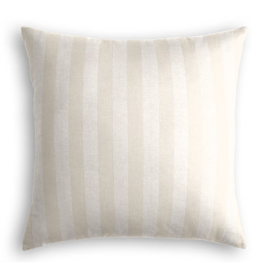 Show Stopper Linen Square Pillow Cover & Insert