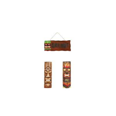 Javayah Wood Wall Decor 3 Piece Set By RAM Game Room