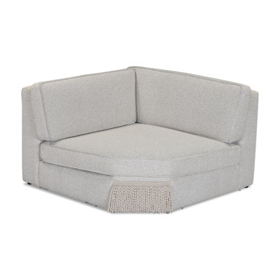 Coussin à oreilles gris chaud Yvette