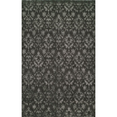 Tapis floral tissé à la main à motif floral