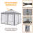 11 Ft. W x 11 Ft. D Iron Patio Gazebo with Solar LED Lights-110916859-110916856