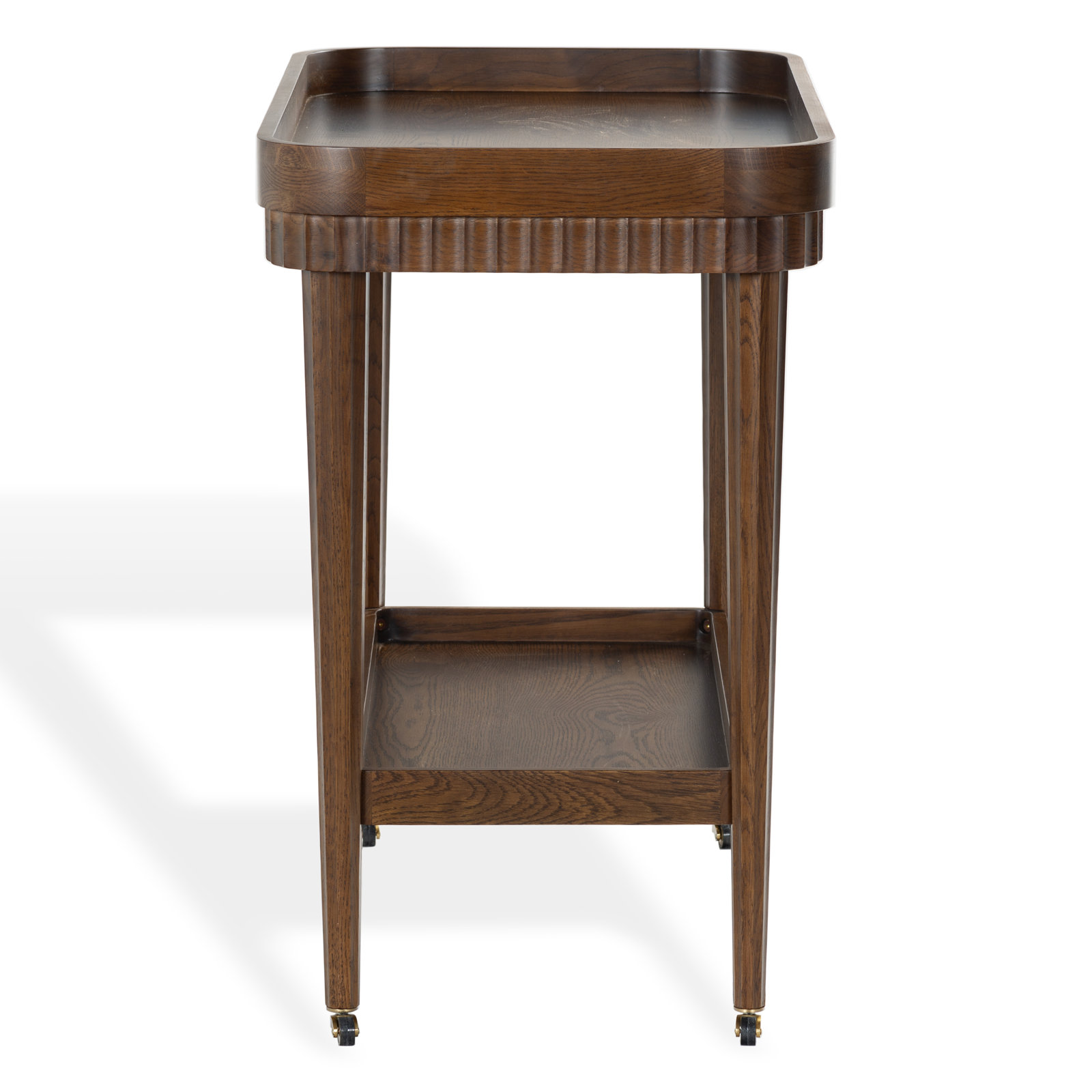 Feliciabriana Wood Barcart, Walnut