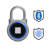 Aliciah Smart Fingerprint Padlock with Bluetooth