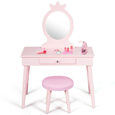 Midhurst Kids Vanity Set with Mirror