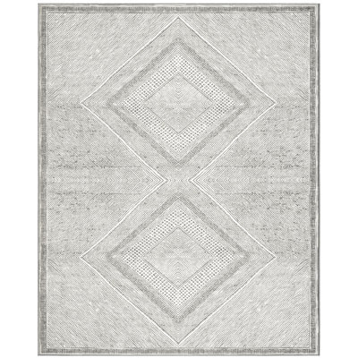 Ben Gray Viscose Area Rug 8x10