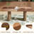 Double Robust Flutted Pedestal Dining Table Set-112473207-112803881