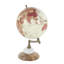 Globe terrestre en bois de manguier