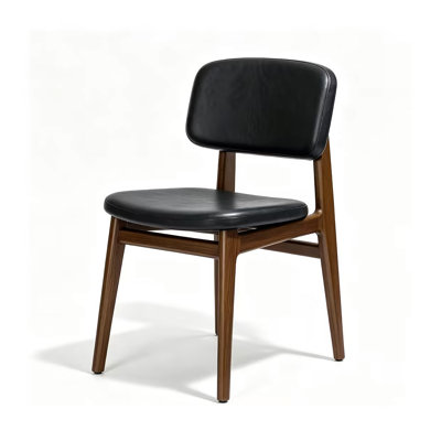 Chaise rembourrée en bois de frêne Paros