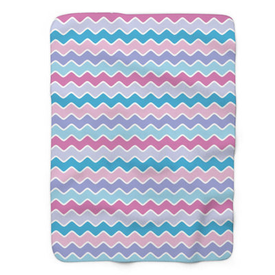 Couverture en sherpa de qualité supérieure 1 pièce Fairy Unicorn 0002