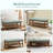 Hahnville Tufted Upholstered Storage Bench -549043841