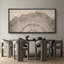 Grande impression sur toile encadrée - Anneaux d'arbre pour décoration intérieure moderne-118733473-118733474