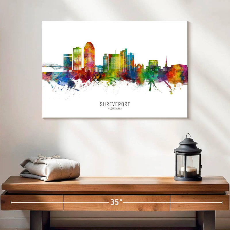 Nicci Shreveport, Louisiane, horizon I, H 16 po x l 24 po