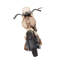 Figurine de squelette de moto os chillin