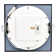 6" Square Selectable Color Temperature Dimmable Air-Tight IC Rated LED Canless Recessed Lighting Kit