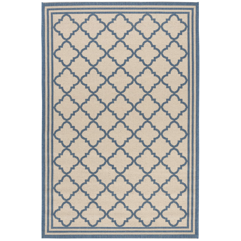 Adler Performance Geometric Indoor/Outdoor Area Rug, Rectangle 2'2" x 4'