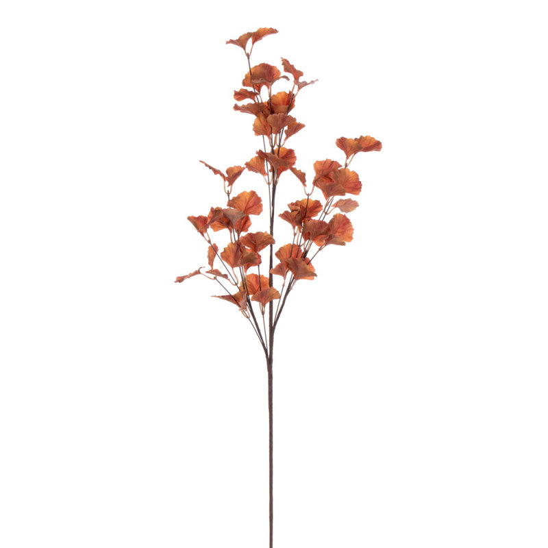 Ensemble de 4 plantes à feuillage artificiel, Rouge