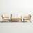 Gladys Acacia 4 - Person Patio Conversation Set with Cushions