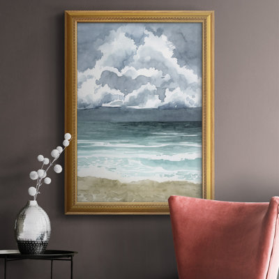 South Beach Storm II Premium Framed Canvas- Ready To Hang -  Highland Dunes, A56420435C8B4C0AAEBB871C7F5CDE52