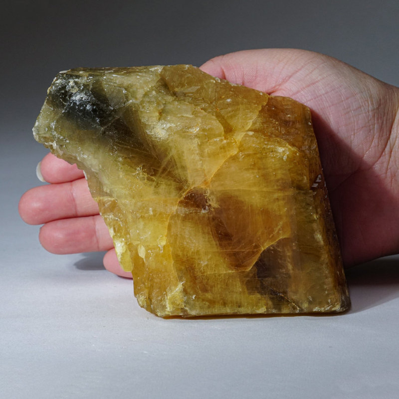 Golden Barite With Marcasite Crystals From Nandan County, Hechi, Guangxi, China.
