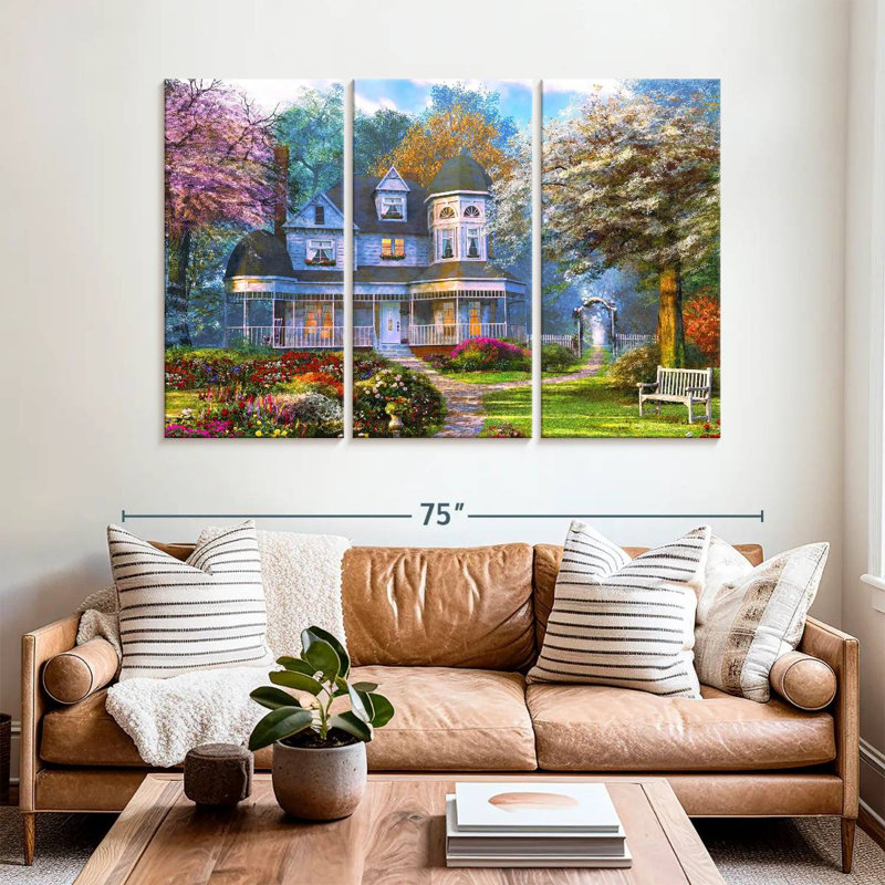 Lilie Victorian Home, H 42 po x l 65 po