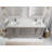 Malibu 72'' Double Bathroom Vanity with Quartz Top-75215153
