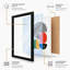 Playful Geometry Geometric - Framed Print-754568997-754568999