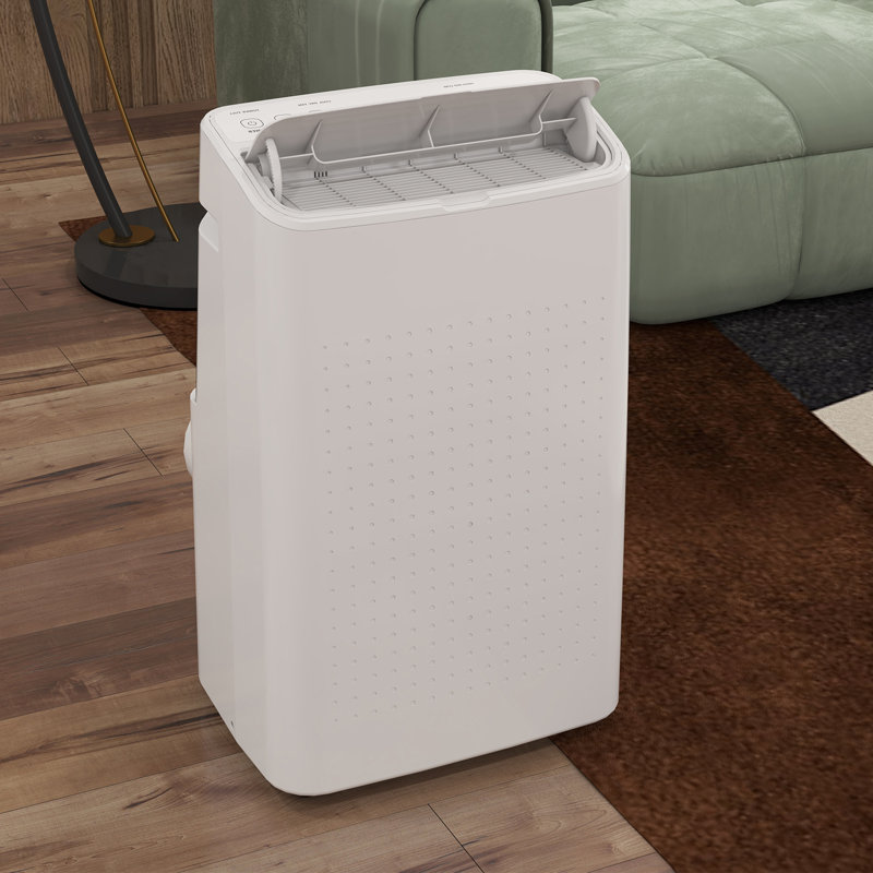 15,000 BTU Portable Air Conditioner, Portable AC Built-in Cool with Dehumidifier, and Fan Cools up to 850 Sq. Ft Bedroom, Office, Kitchen, Includes Remote Control & Installation Kits